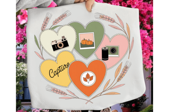 Capture Autumn's Essence with a Vintage Photography Graphic