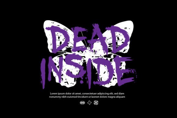 Dead Inside Streetwear: Raw Urban Graphic Design