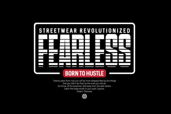 Fearless Vintage Graphic Tee: A Typeface with Authentic Character