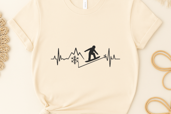 Snowboarding T-shirt Design Graphic Png: Your Next Design Asset