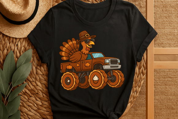 Unleash Autumn Vibes with a Thanksgiving T-Shirt Design Graphic PNG