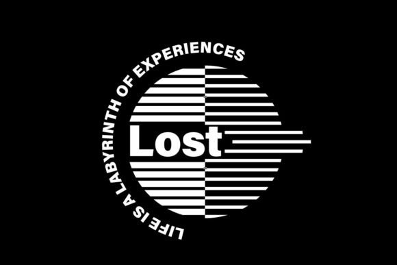 Unlocking the Lost World Retro Typography Graphic